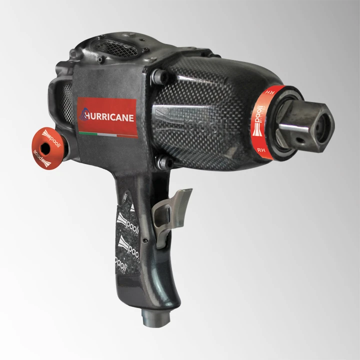 Chave de impacto pneumática PAOLI HURRICANE COM MANGO INCLINADA A 90° 1"
